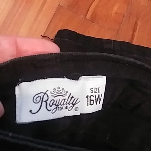 Black Royalty Jeans and Style & Co Jeans. Size 16W - Picture 3 of 3